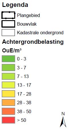 Ten behoeve van de berekening van de achtergrondbelasting dienen de veehouderijen binnen een straal van 2 kilometer rondom de onderzoekslocatie beoordeeld te worden.