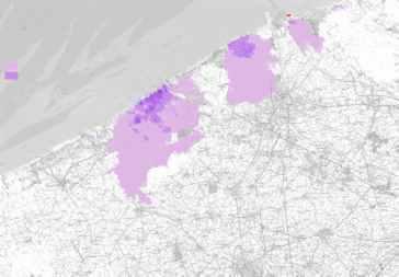 Figuur 26 Stijgsnelheid bij overstroming tijdens