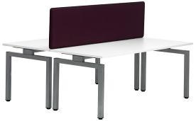 Screen 1.4 desk up acoustic Een hoogwaardige akoestische desk up met een absorptiewaarde tot 75% aan iedere zijde van de wand.