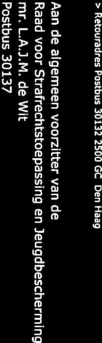 dji.ni Contactpersoon mr. drs. A.M.J. van Wijck T 068 0725081 o. von.wijck@djl.mlnjus.