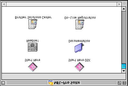 Voor gebruikers van een netwerkinterfacekabel (alleen DCP-310CN) Voor gebruikers van Mac OS 8.6 tot 9.2 Zorg dat u de aanwijzingen in stap 1 De machine instellen op pagina s 4-9 hebt voltooid.