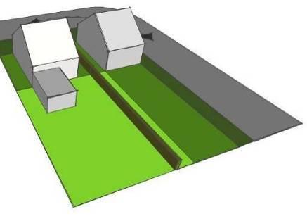 Achtertuinstrook Voortuinstrook Zijtuinstrook Nuttige vloeroppervlakte: met de nuttige vloeroppervlakte wordt bedoeld de beloopbare ruimte (minimum hoogte van 1.