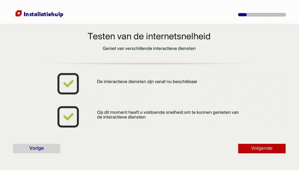 4. INSTALLATIE VAN DE M7 MP-201 Controle vooraf: Heeft u het apparaat aangesloten met twee coaxkabels?