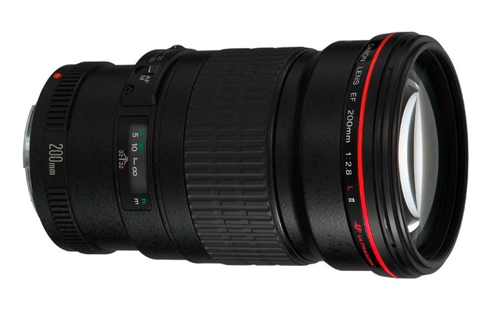 4 Canon EF 200mm 1/2.