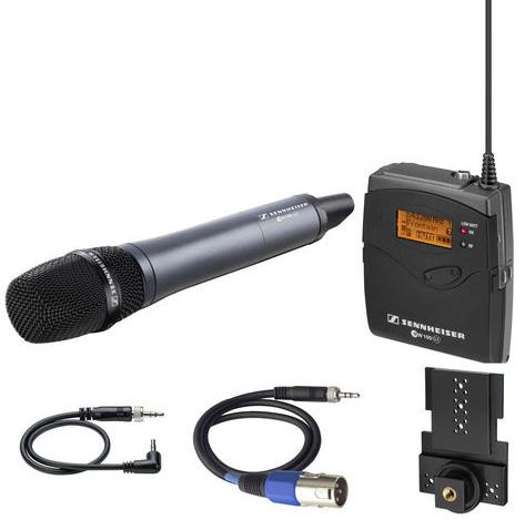 Microfoons Zenderset Handmic 03/04 Sennheiser EW100 USBMIC 01 t/m 05