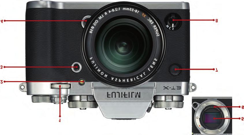 Hoofdstuk 1: Fujifilm X-T*-serie Elektronische OLED-zoeker, beeldveld 100%, 0.