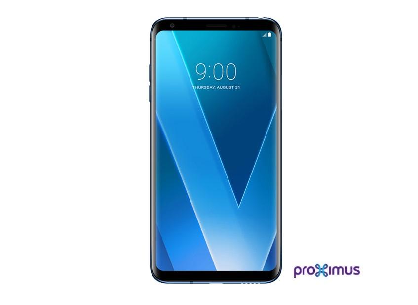 LG V30 BLUE 64639501 Artikelcode : PXLGV30B Vodafone LG V30. Beeldschermdiagonaal: 15,2 cm (6"), Resolutie: 2880 x 1440 Pixels, Beeldscherm type: OLED.