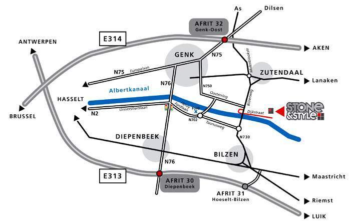 LIGGINGSPLAN EXPO S Zutendaal