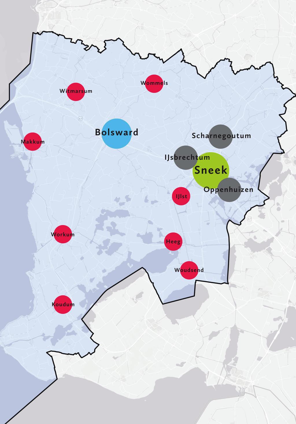 Grondprijzenkaart gemeente Súdwest-Fryslân - 1-1-2019 Algemeen: Prijzen voor gemiddeld aantrekkelijke locatie en kavelgrootte: Vrijstaand tot 500 m 2 Twee-onder-een-kap tot 300 m 2 Tussen/geschakeld