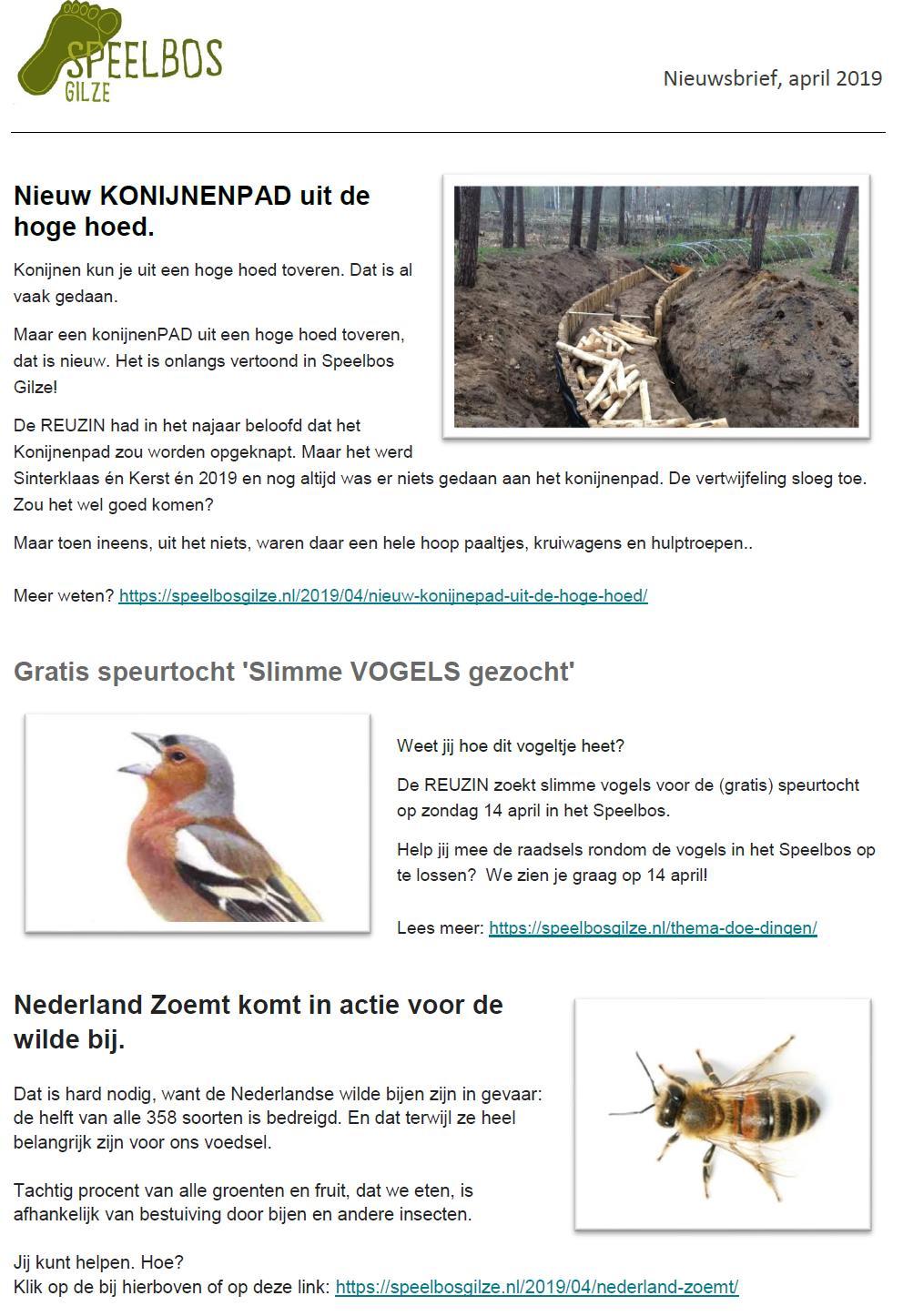 Nieuwsbrief