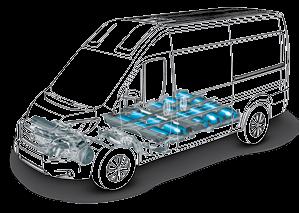 Om aan de strengste normen voor NOx-uitstoot te voldoen, is deze motor uitgerust met een SCR-systeem voor de nabehandeling van de uitlaatgassen met behulp van AdBlue.