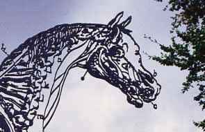 Work of Art: Horsepower, 1999 Metal 660x400x132 cm Photo credit: V.