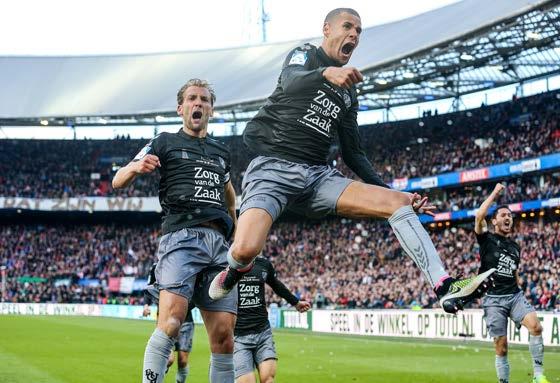 FC Utrecht komt terug Kort in de tweede helft bracht Leeuwin het evenwicht terug in de score.