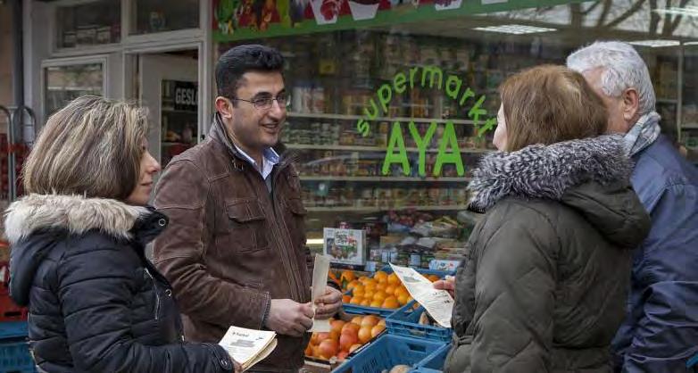 Evangelie & Moslims biedt gemeenten toerusting en advies en motiveert hen om zich in te zetten voor vluchtelingen. Aandacht voor vrouwen met een moslimachtergrond Evangelie en Moslims NL.B.370 25.