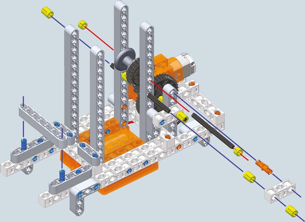 7 X X X X X X X X 6 6 Sluit de accuhouder op de elektromotor aan.