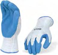 Sterke punten Soepele en sterke handschoenen, voor meer behendigheid en goed scheurbestendig. Beschermt de handen bij vochtige en koude omstandigheden.