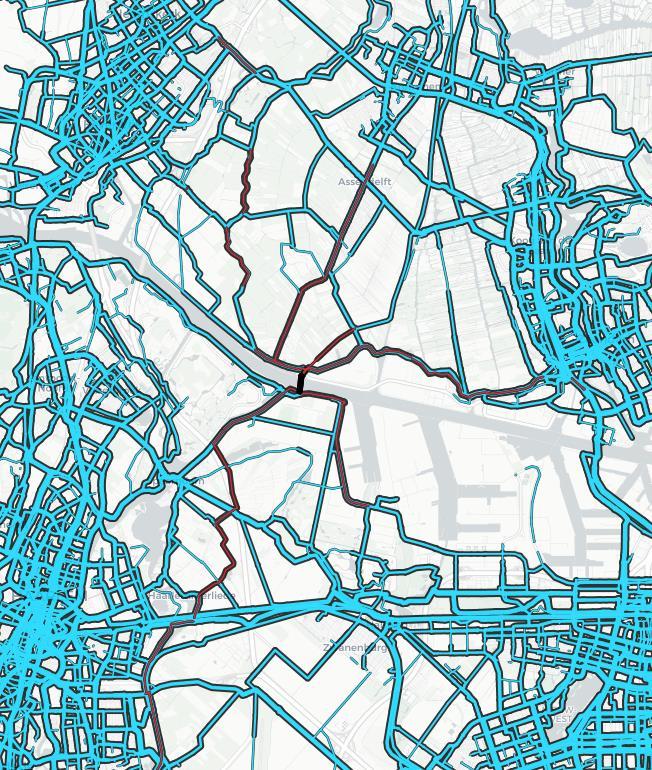 Buitenhuizen De pont bij Buitenhuizen is een van de oversteken over het