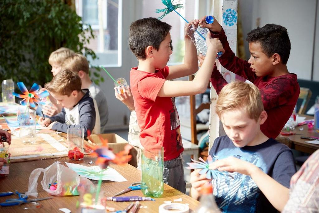 scholen. Er zijn bijvoorbeeld scholen die vakken als rekenen en taal in de ochtend plannen en de meer overstijgende vakken zoals wereldoriëntatie en cultuureducatie in de middag.