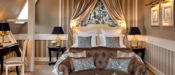 3. Tiara Château Hotel Mont Royal ***** (Chantilly Ile de France) Dit luxueuze kasteelhotel, een 19de eeuws jachtslot, ligt zeer rustig op een heuvel te midden van het prachtige bos van Chantilly.