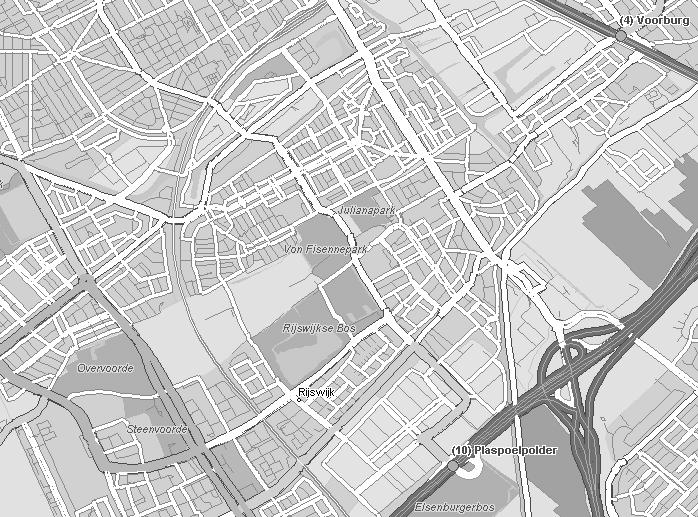 DHV BV 5 6 2 4 1 3 1. Burgemeester Elsenlaan 2. Steenlaan 3. Haagweg 4. Geestbrugweg 5. Binckhorstlaan Voorburg 6. Fonteynenburghlaan Figuur 1.4 Veronderstelde sluiproutes 1.4.2 Bereikbaarheid Bereikbaarheid kan worden vertaald in bepaalde kwaliteitsnormen voor verkeersafwikkeling.