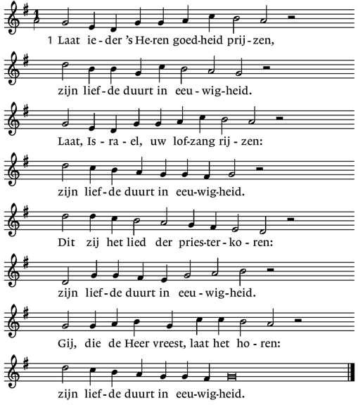 Tweede schriftlezing: Colossenzen 3, 1-4. 31Als u nu met Christus uit de dood bent opgewekt, streef dan naar wat boven is, waar Christus zit aan de rechterhand van God.