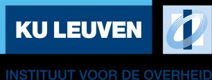 be Steunpunt Bestuurlijke Vernieuwing Parkstraat 45 bus 3606-3000 Leuven - België Tel: 0032 16 32 36 10 - E-mail: sbv@kuleuven.be - URL: https://steunpuntbestuurlijkevernieuwing.