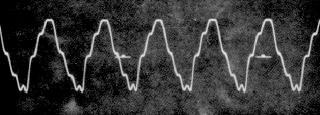 T Klarinettoon van C 58 Hz (Bron: James Jeans) Golflengte λ: oscillatie-afdruk in de ruimte Trilling spreidt zich uit in de ruimte met een