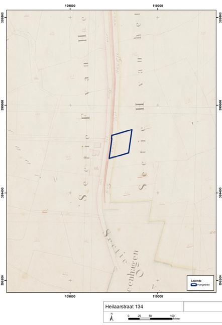 De grondwatertrap is VII met een gemiddeld hoogste grondwaterstand van > 80 cm onder maaiveld en een gemiddeld laagste grondwaterstand van > 120 cm onder maaiveld.