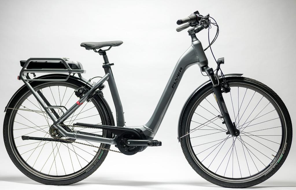 e-biketest Flyer GOTOUR2 5.00 ***** Prijs: 2999,- (met de geteste 500Wh.