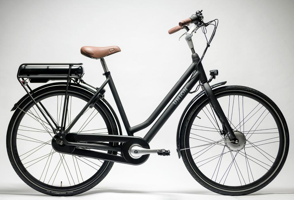 voorwielmotor Union Fast T7 *** Prijs: 1599,- (met 450Wh accu) Gewicht fiets met accu: 24,9kg : 3,3 kg 6,7 Prima rijdende stadsfiets met goede ondersteuning.