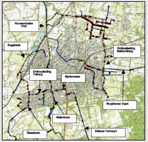 oppervlaktewatersysteem Roosendaal Afbeelding 23: Overzicht 2.5.