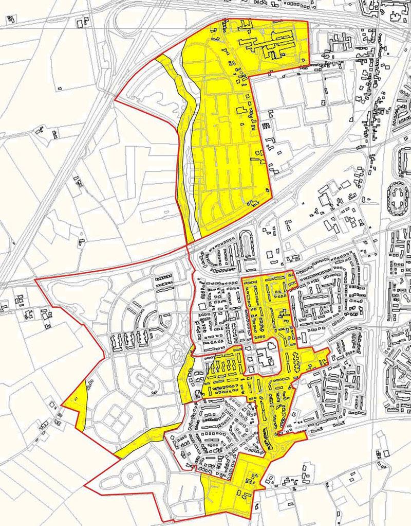 De tussenliggende lage weilanden vertegenwoordigen een lage archeologische waarde. Het grootste deel van het plangebied Weihoek en Groot Tolberg is thans intensief bebouwd.