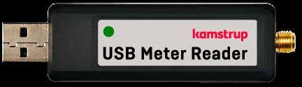 meteruitlezing met behulp van de USB