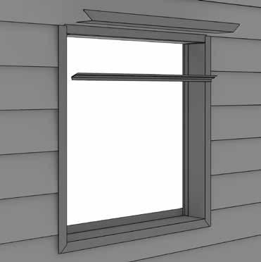 VMZ Unicprofile facade Basis- en afwerkingsprofielen voor raam- en deuropeningen