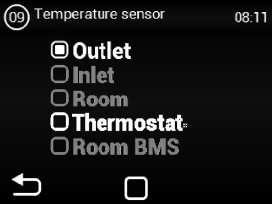 Bd 38400 Bd Ad ) - Aktivace / nastavení vnějšího teplotního senzoru.