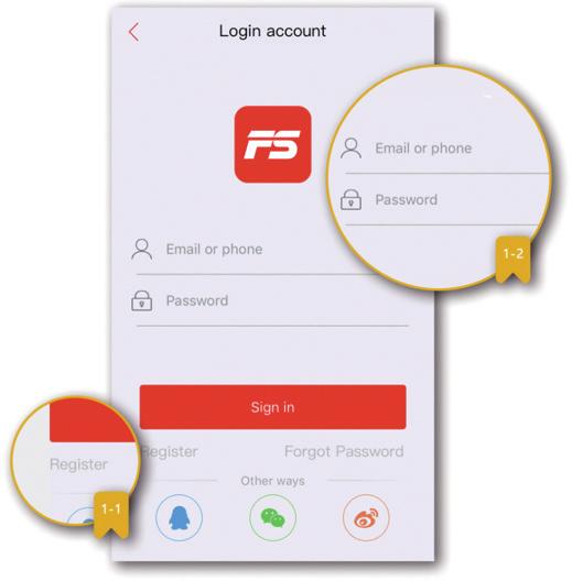 APP 1. App-installatie voor Android gebruikers: Scan de QR-barcode om FitShow direct te vinden in de App Store op uw apparaat.