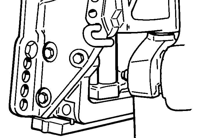 ONDERHOUD a b ob01655 a - goede zekering b - gebroken band Anti corrosieanode Op de buitenboordmotor is een anti corrosie anode aan de onderkant van de spiegelklem geïnstalleerd.