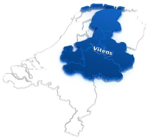 Vitens in 2010 Klanten Jaarlijkse productie volume