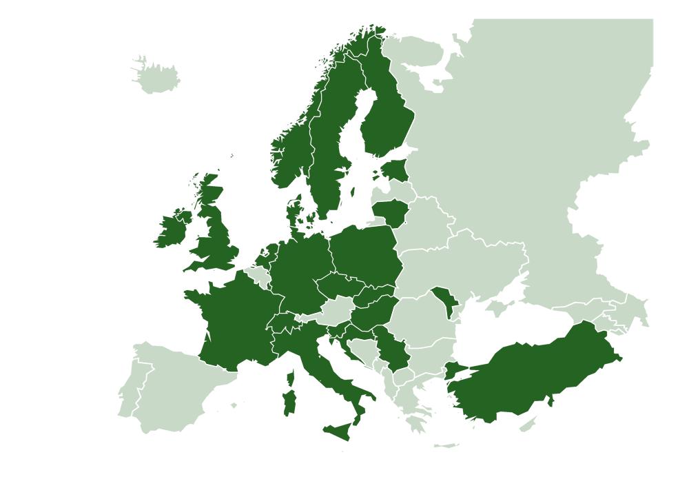 EUFORGEN European Forest Genetic Resources Program Opgericht in 1994 om