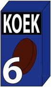 Opdracht 2b De leerling krijgt een afbeelding van 16 stickers te zien. De eerste vraag is: Hoeveel stickers zijn dit? Volgende vraag: Hoe heb je dat gezien?