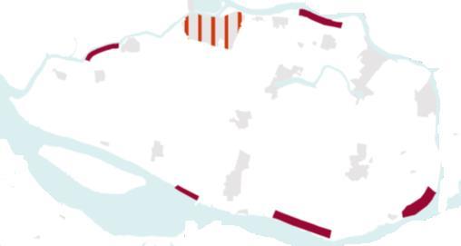 Hoofdstuk: Uitgangspunten en kaders (vastgesteld door de gemeenteraden, juli 2009) zijn vijf zoekgebieden voor windturbines aangegeven, waaronder de locatie Spui.