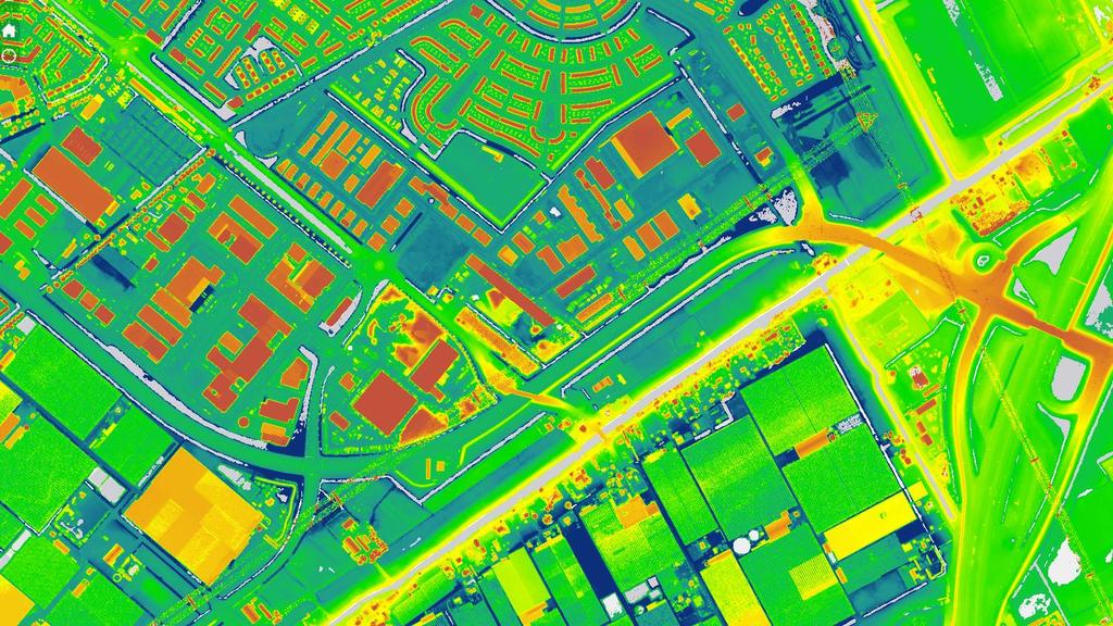 Afbeelding 4. Uitsnede uit het AHN (www.ahn.nl) Bodem en grondwater De bodemkaart voor het plangebied laat een gevarieerd landschap zien.