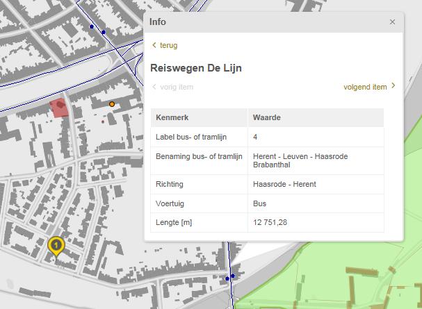 Welke bus/tram rijdt vlakbij het adres?