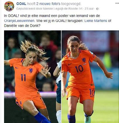 WWW.GOALONLINE.NL INTERACTIE MET DE LEZERS Op www.goalonline.nl vinden fanatieke GOAL!-lezers dagelijks hun nieuwe portie voetbalnieuws.