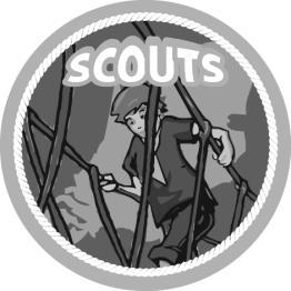 4.4 Scouts Hopman: Arjan Gijsbers, (06-14416415) scout@nicasius.nl Opkomst: zaterdag 14.00u 17.00u Dit zijn jongens en meisjes in de leeftijd van 10 tot 14 jaar. De teamleider heet hopman.