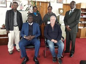 Het laatste onderdeel van de reis door Kenia was een bezoek aan de MOI-universiteit in Eldoret.
