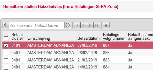 De betaaldatum wordt door de betreffende crediteur(en) gehanteerd om te checken in hoeverre kredietbeperking of betalingskorting van toepassing is.