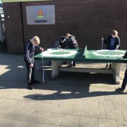 Groep 6A Na de voorjaarsvakantie zijn we weer begonnen met het 'gewone' schoolleven.