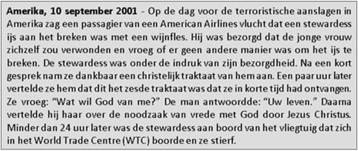 20. De balans opmaken: wat als jij vandaag sterft? Waar ga ik naar toe als ik vandaag sterf? Het is goed om eerlijk deze vraag aan jezelf te stellen. Per dag sterven er wereldwijd meer dan 150.