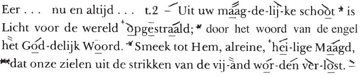 apostichen het idiomelon: Ik hef mijn ogen tot U, Die in de hemel woont.